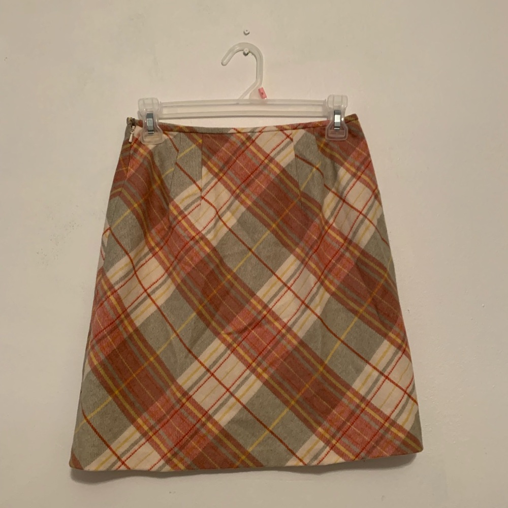 Ann Taylor LOFT plaid skirt
